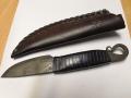 Celtic knife, forged, sharp-edged